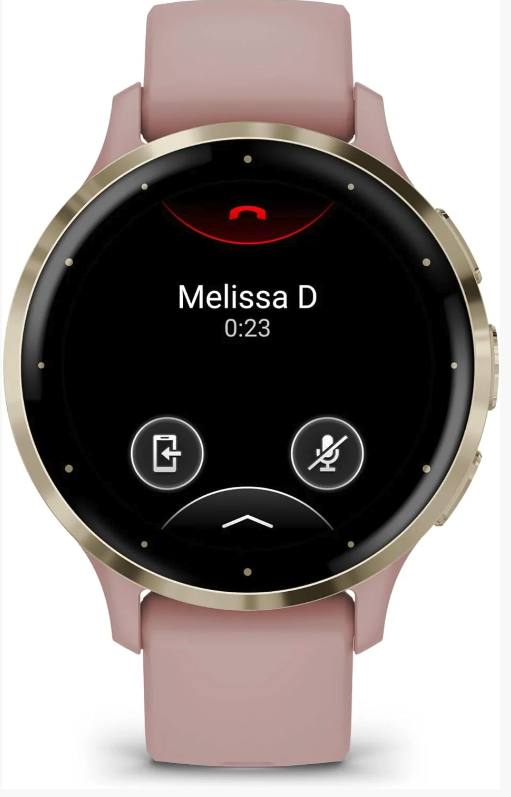Relogio Smartwatch Garmin Venu 3S GPS Display 41mm Rosa - Imagem 3