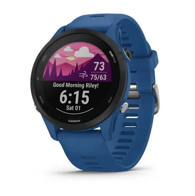 Relógio Garmin Forerunner 255 Gps 46mm Azul - Imagem 3