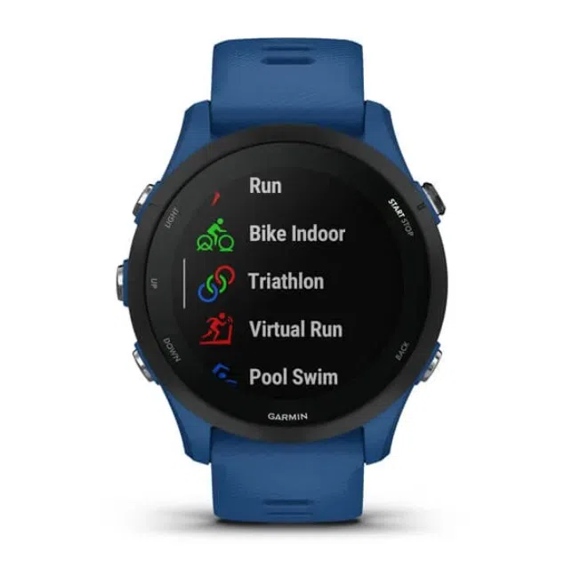 Relógio Garmin Forerunner 255 Gps 46mm Azul - Imagem 2