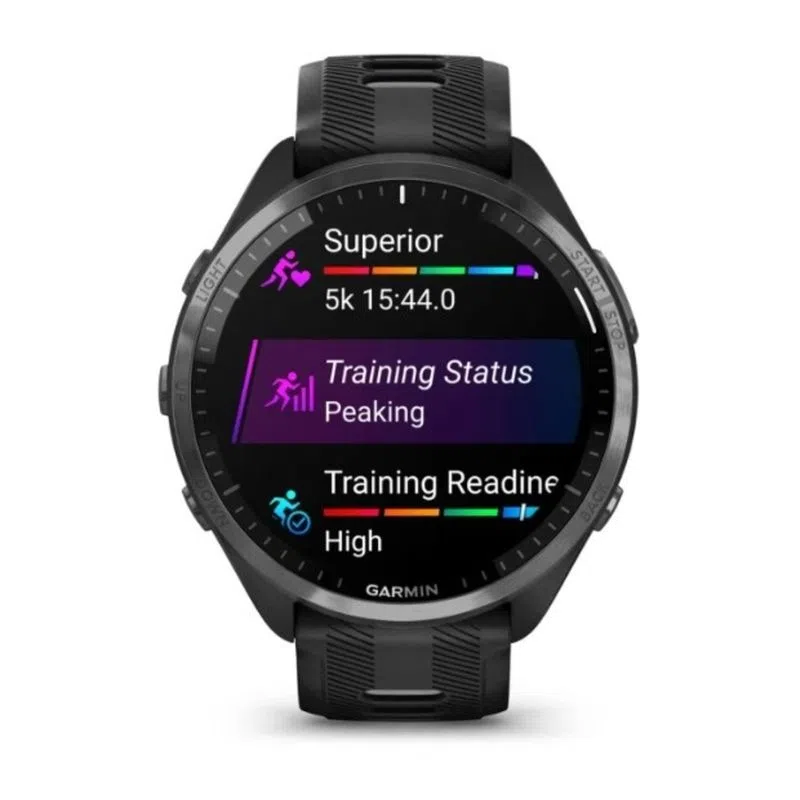 Garmin Forerunner 965 Preto com Monitor Cardíaco de Pulso e GPS - Imagem 2
