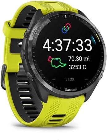 Garmin Forerunner 965 Amoled Amarelo - Imagem 4