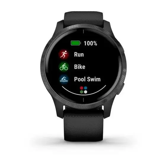 Garmin Venu Preto com Monitor Cardíaco de Pulso e GPS - Imagem 3