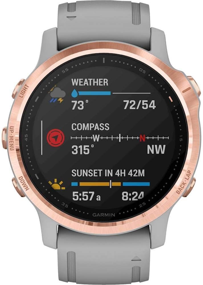 GARMIN FENIX 6S SAPPHIRE ROSE GOLD - Imagem 2