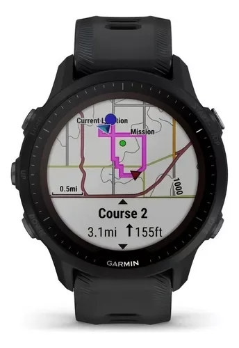 Garmin Forerunner 955 Solar Preto - Imagem 2
