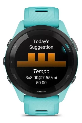 Garmin Forerunner 265 Music Aqua/black - Imagem 4