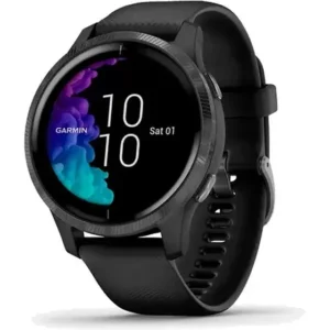 Garmin Venu Preto com Monitor Cardíaco de Pulso e GPS