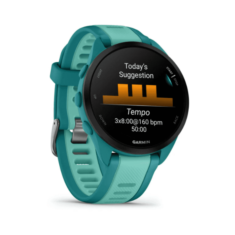 Garmin Forerunner 165 AMOLED Music Azul Turquesa - Imagem 3