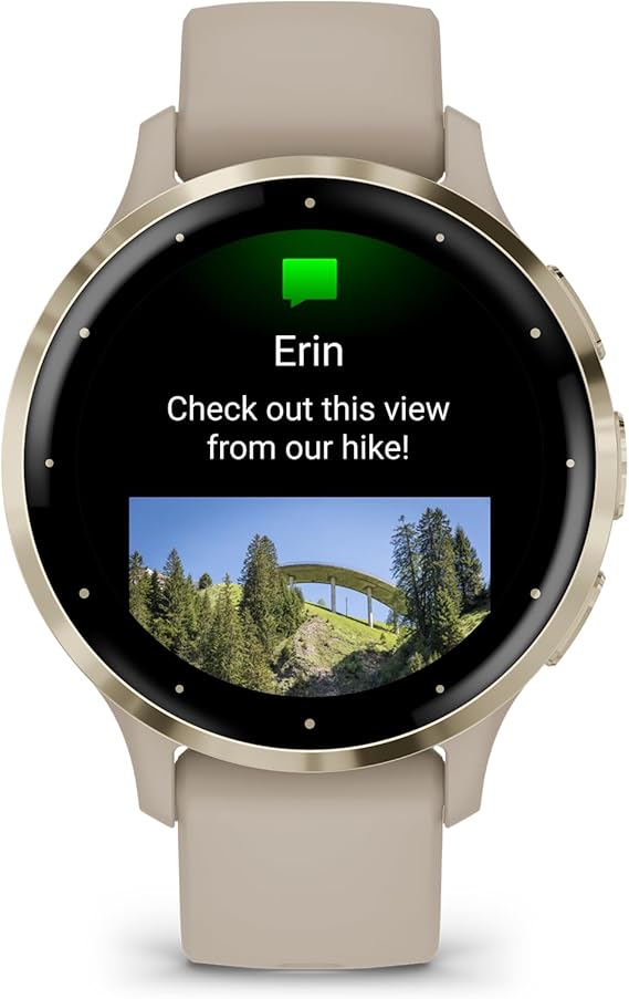 Garmin Venu 3S Dourado 41mm - Imagem 2