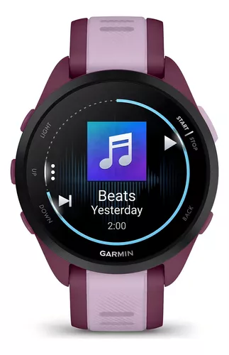 Garmin Forerunner 165 AMOLED Music Lilás - Imagem 3