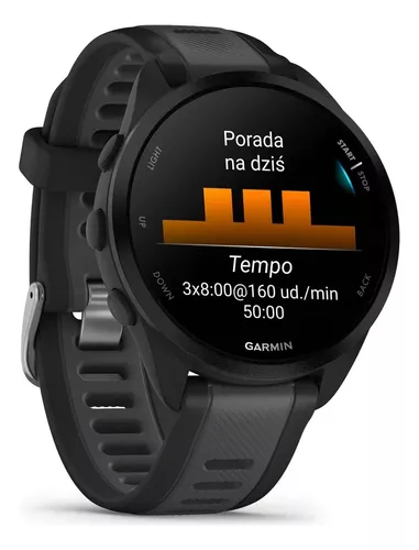 Garmin Forerunner 165 AMOLED Basic Preto - Imagem 2