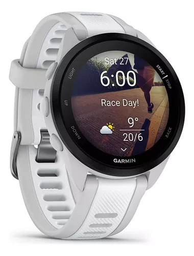 Garmin Forerunner 165 AMOLED Music Branco - Imagem 3