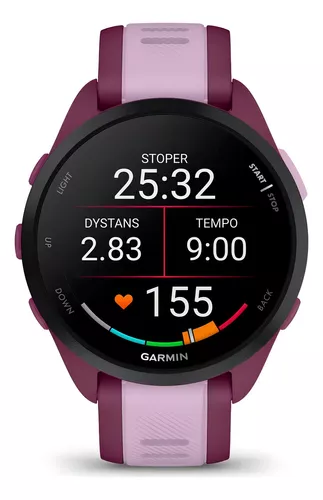 Garmin Forerunner 165 AMOLED Music Lilás - Imagem 4