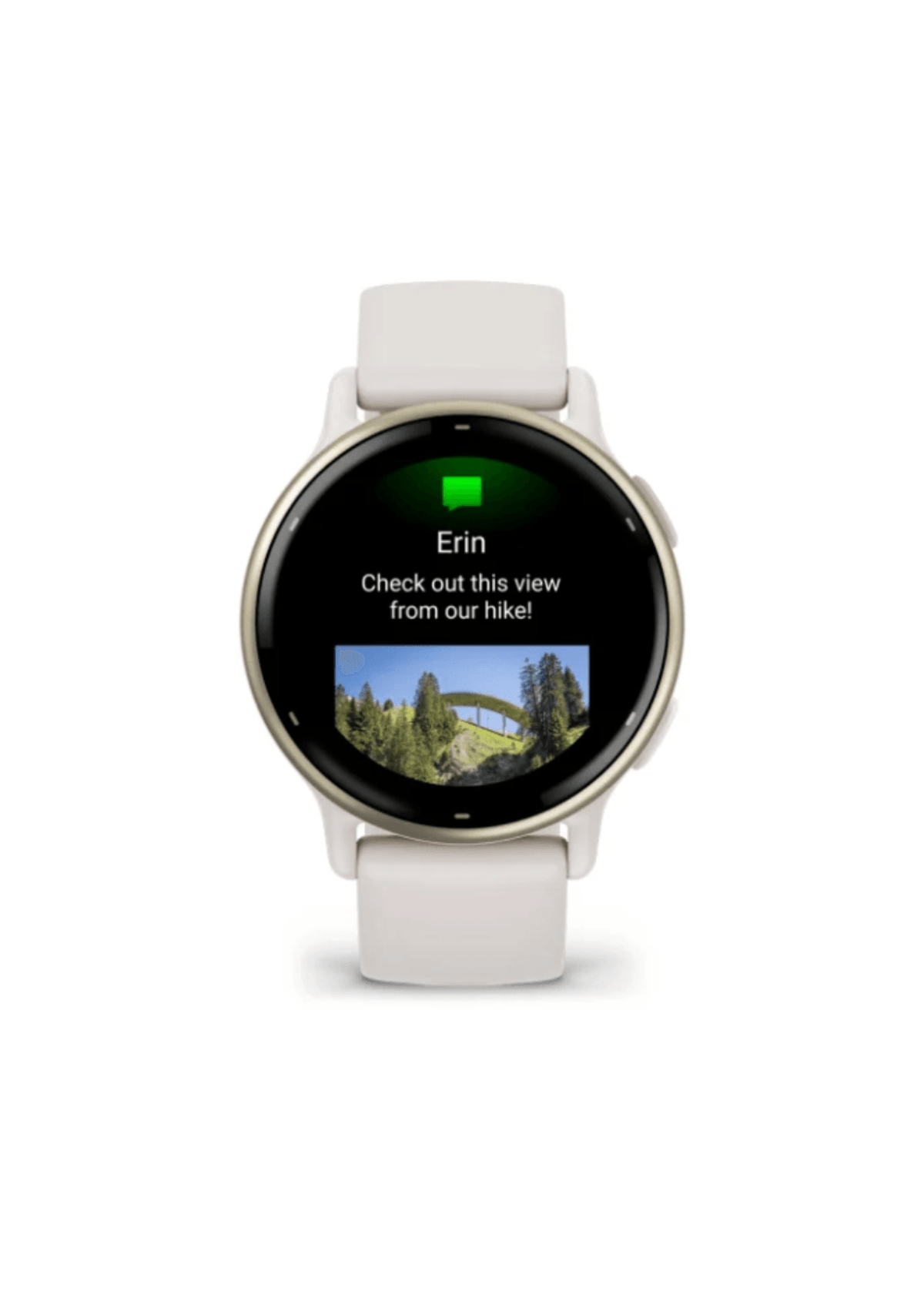 Garmin Vivoactive 5 CREAM GOLD (DOURADO COM PULSEIRA MARFIM) - Imagem 4